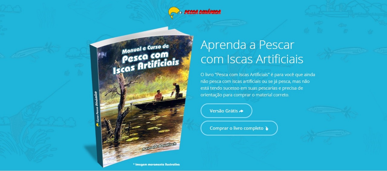 Aprenda a pescar com isca artificial